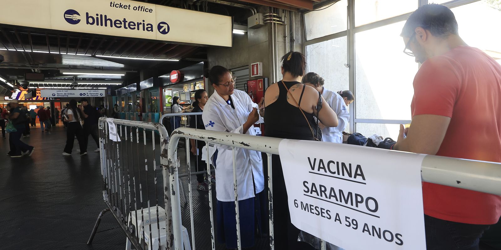 Ministério da Saúde intensifica campanha de vacinação contra o sarampo em São Paulo