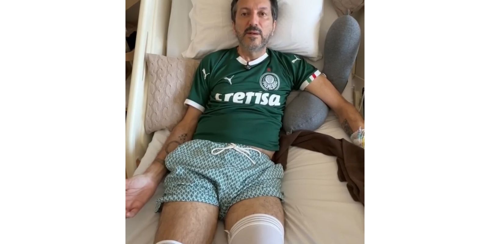 Anvisa libera uso de medicamento experimental para o piloto Lito Sousa